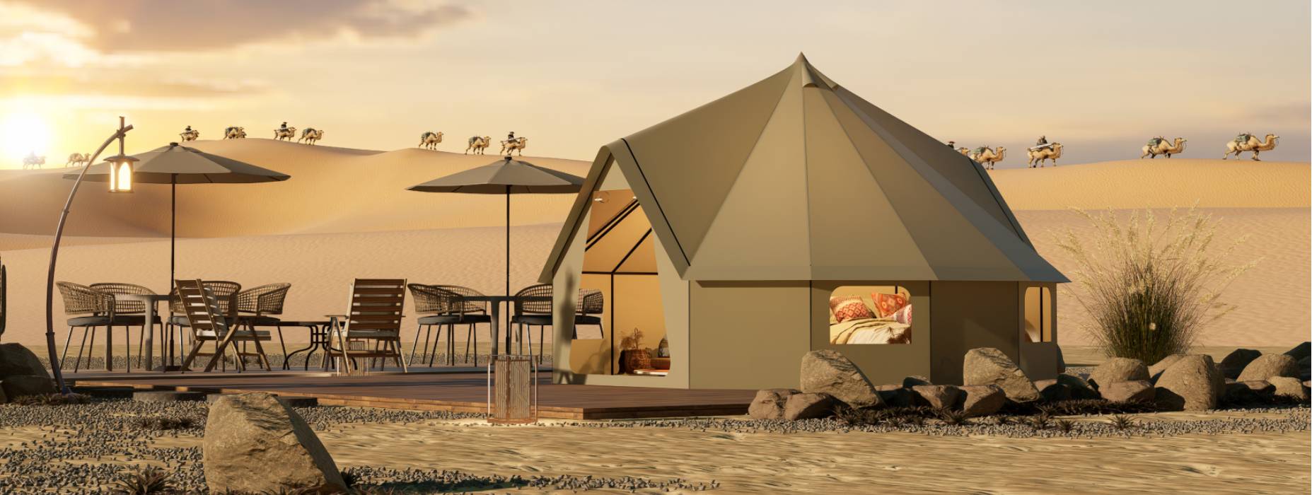 阜康市露营酒店帐篷产品